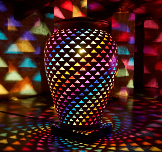 Oeuvre d'art chai Château de Malengin