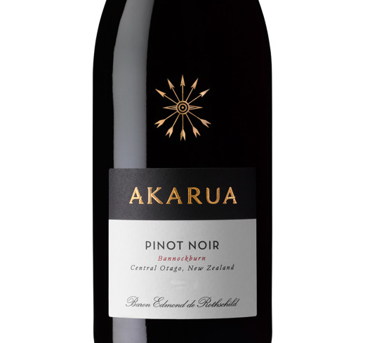 Zoom étiquette Akarua Pinot Noir