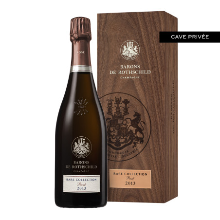 Champagne Barons de Rothschild, Rare Collection Rosé 2013 - étui de luxe