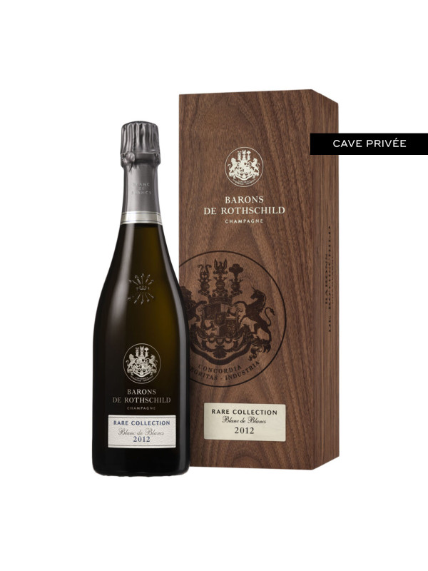 Champagne Barons de Rothschild, Rare Collection Blanc de Blancs 2012- étui de luxe