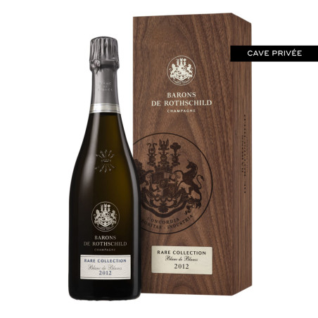 Champagne Barons de Rothschild, Rare Collection Blanc de Blancs 2012- étui de luxe