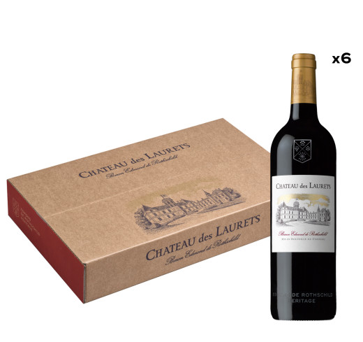 Château des Laurets - Carton 6 bouteilles