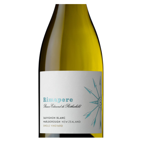 Zoom étiquette Rimapere Sauvignon Blanc