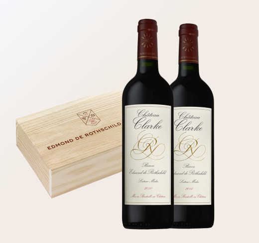 Château Clarke 2010 en caisse bois