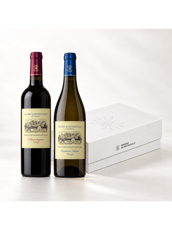 Coffret de deux bouteilles Rupert & Rothschild
